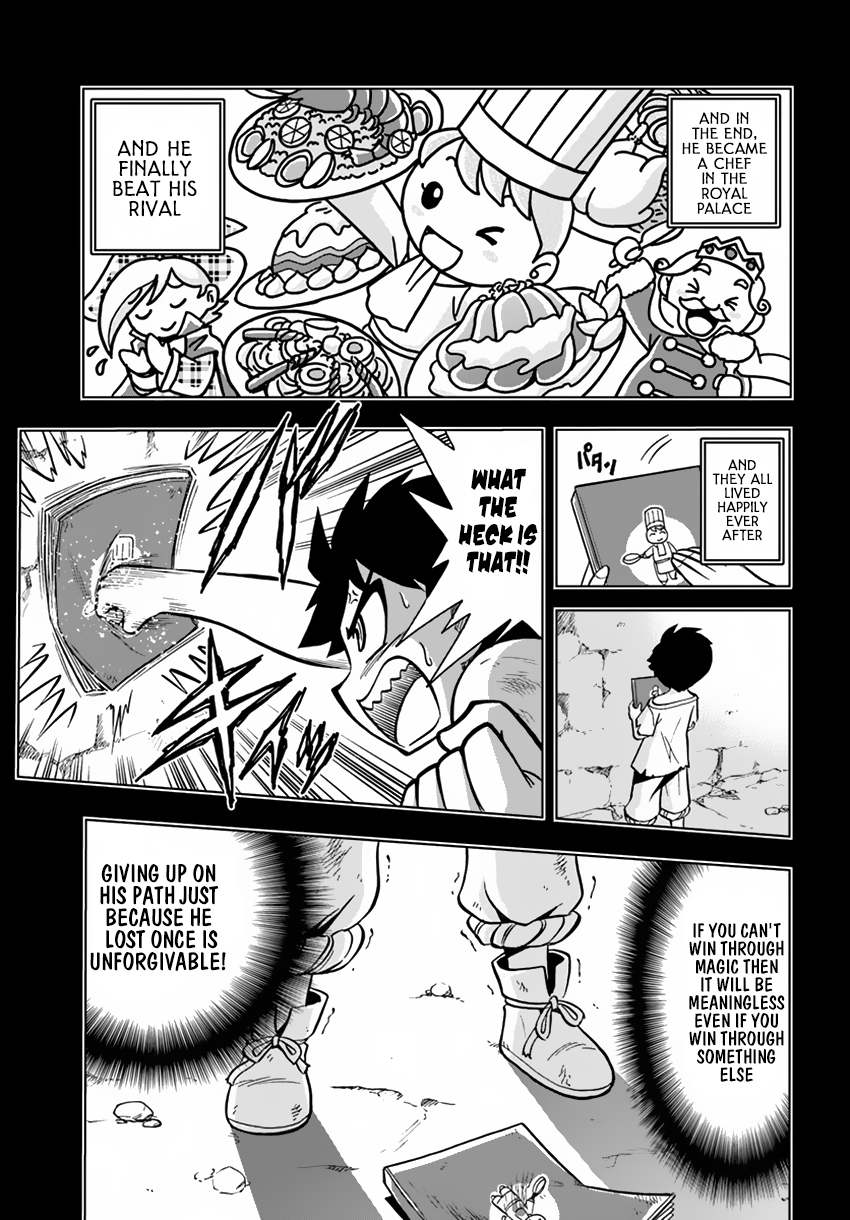 Mahou? Sonna Koto yori Kinniku da! Chapter 2 page 6 - Chapter 2: It's Common Knowledge to Bring a Handkerchief