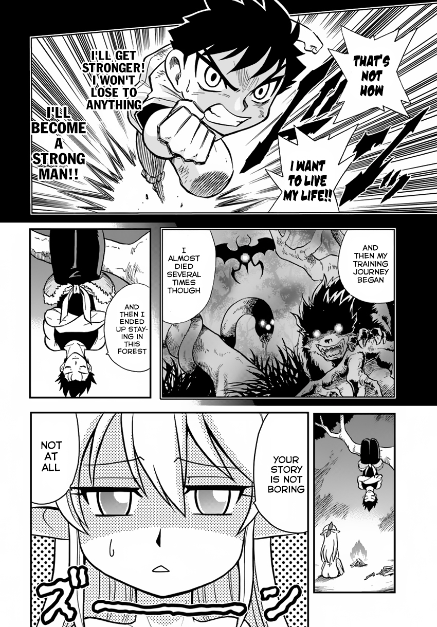 Mahou? Sonna Koto yori Kinniku da! Chapter 2 page 7 - Chapter 2: It's Common Knowledge to Bring a Handkerchief