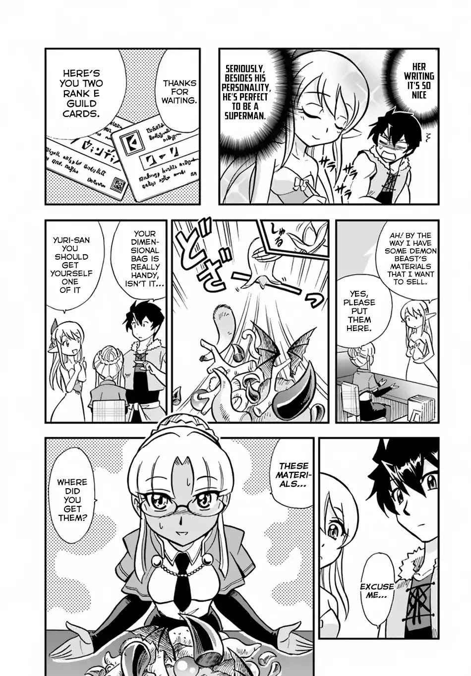 Mahou? Sonna Koto yori Kinniku da! Chapter 3 page 10 - Chapter 3