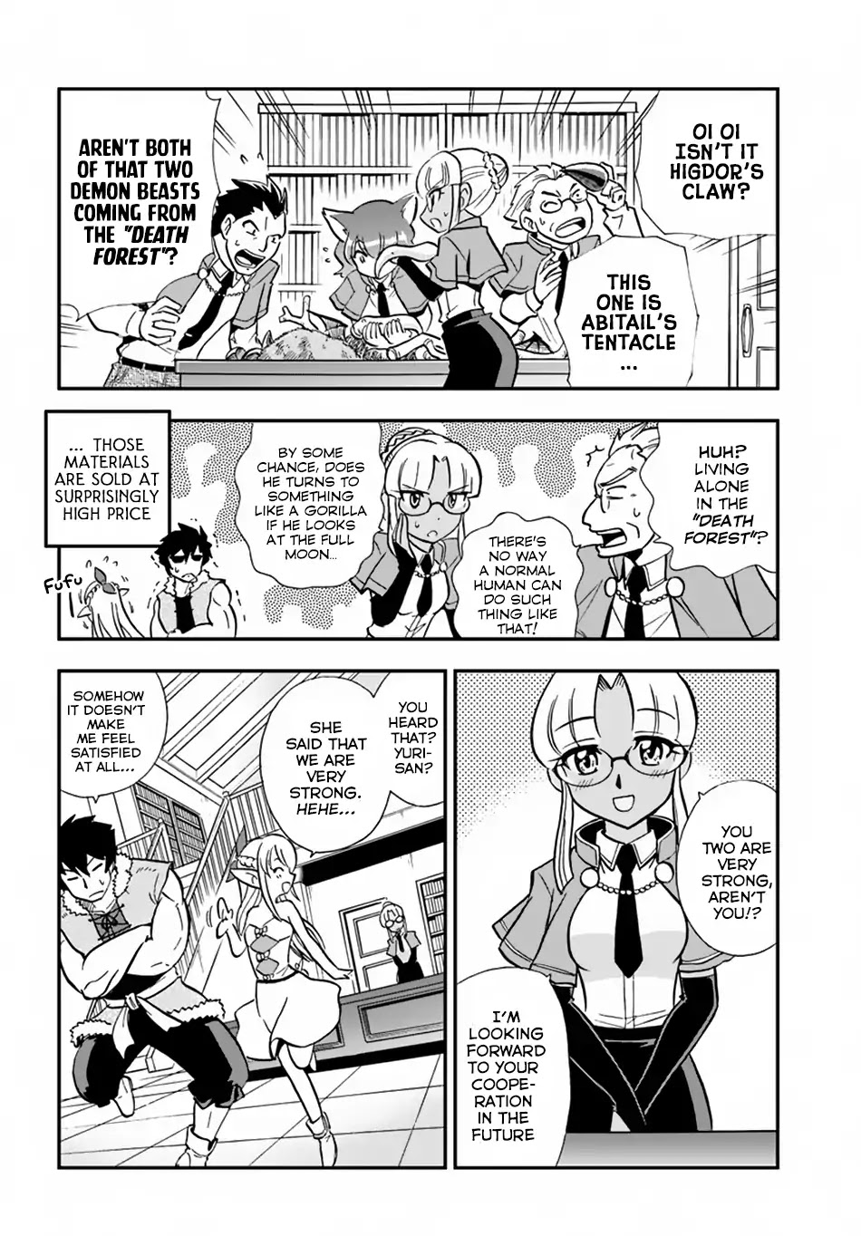Mahou? Sonna Koto yori Kinniku da! Chapter 3 page 11 - Chapter 3