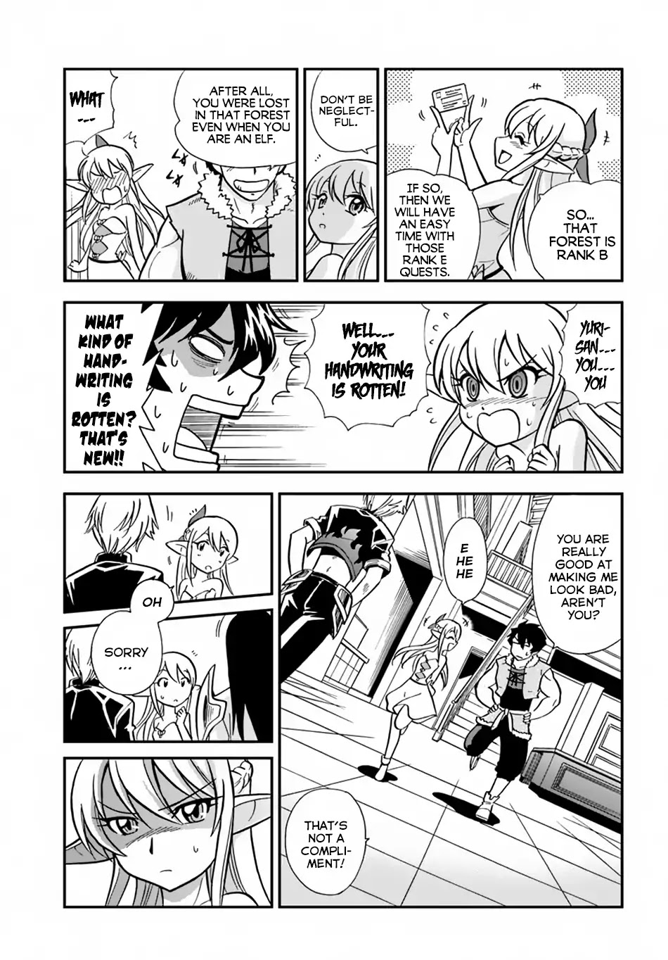 Mahou? Sonna Koto yori Kinniku da! Chapter 3 page 12 - Chapter 3