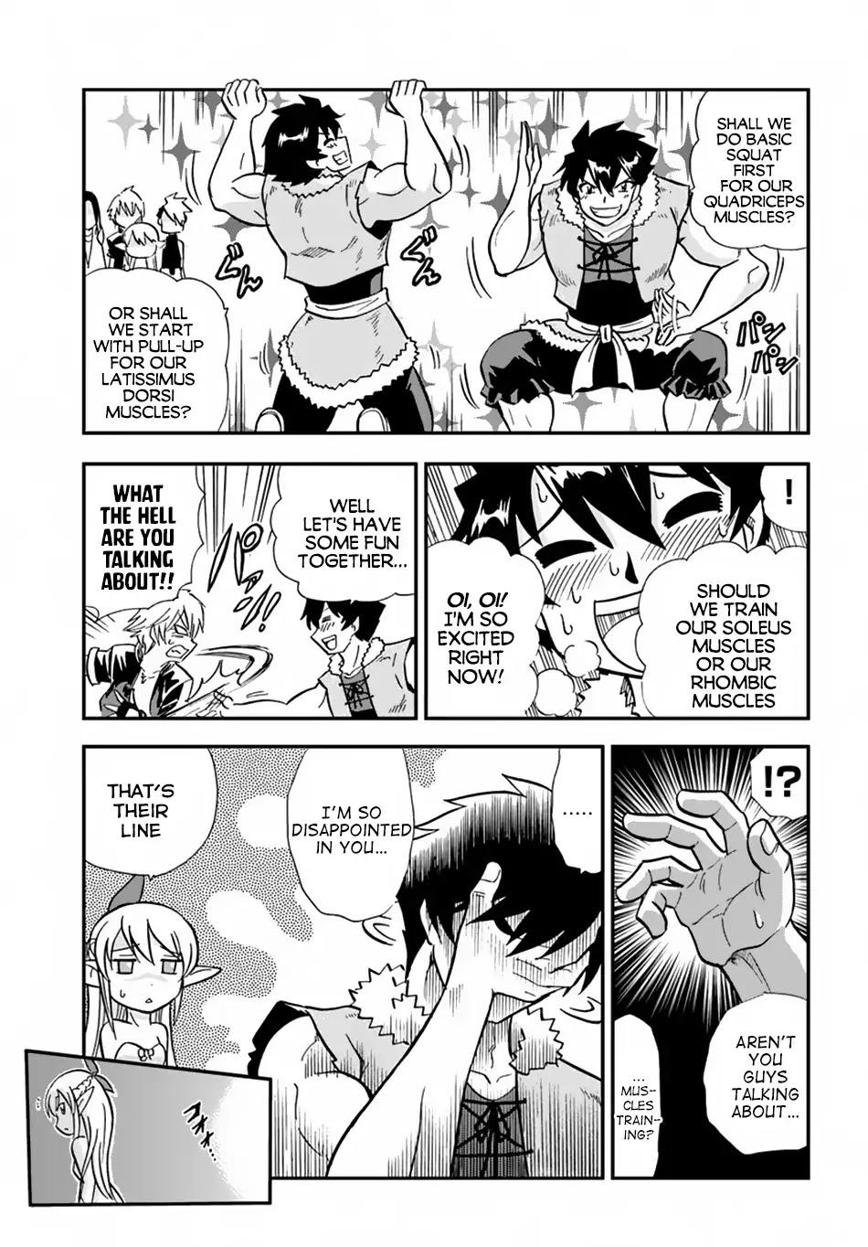Mahou? Sonna Koto yori Kinniku da! Chapter 3 page 16 - Chapter 3