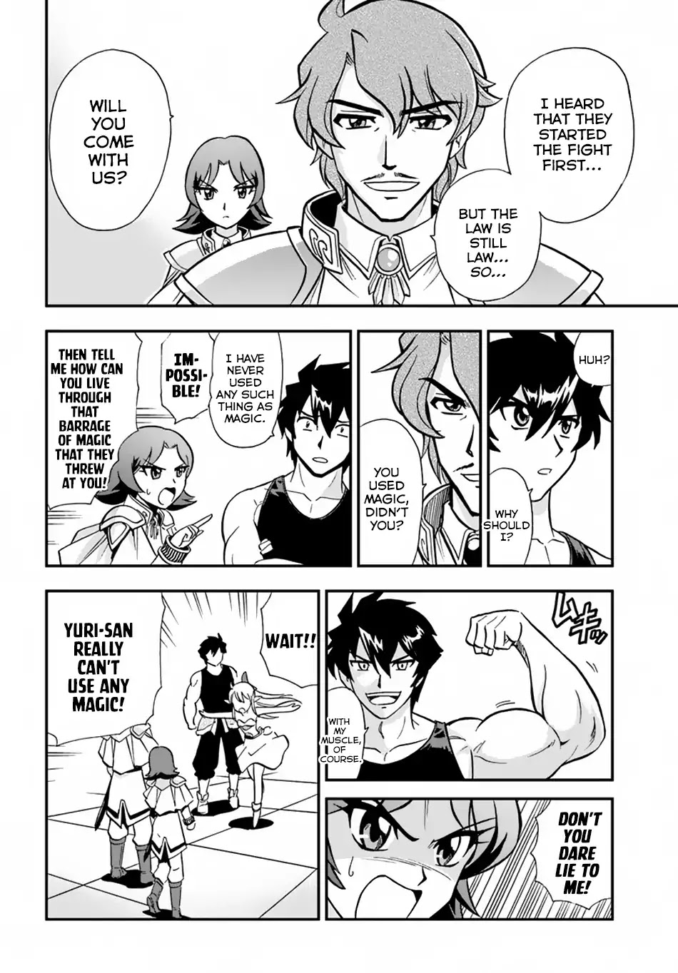 Mahou? Sonna Koto yori Kinniku da! Chapter 3 page 25 - Chapter 3