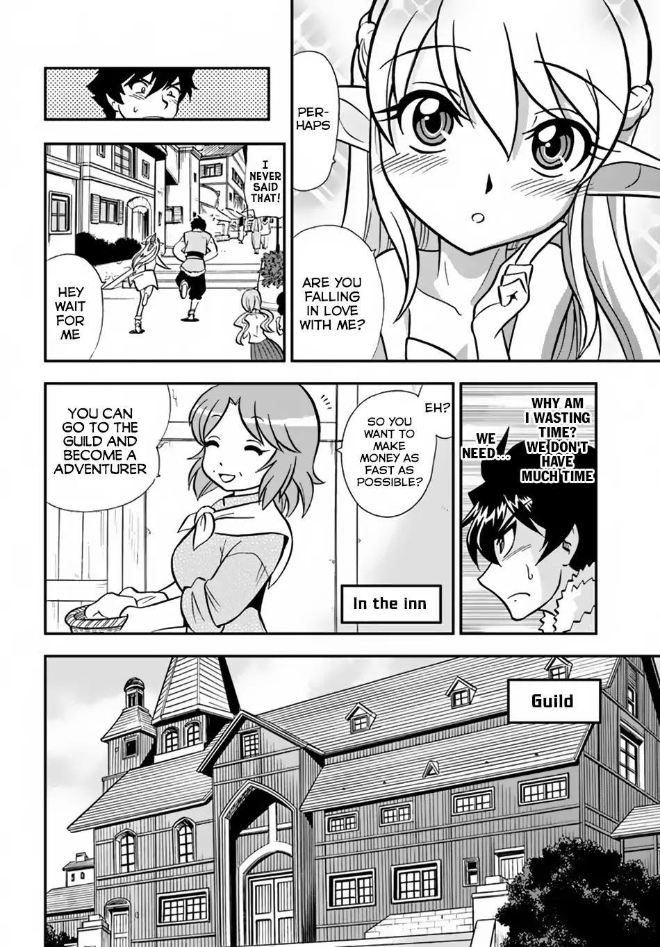 Mahou? Sonna Koto yori Kinniku da! Chapter 3 page 5 - Chapter 3