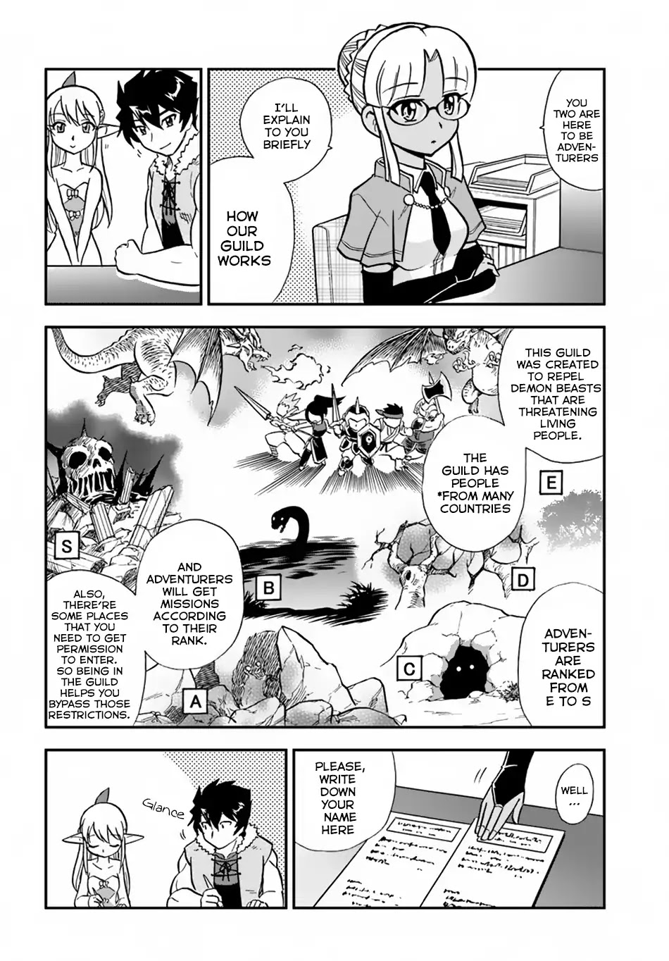 Mahou? Sonna Koto yori Kinniku da! Chapter 3 page 9 - Chapter 3