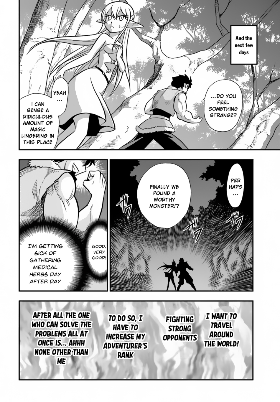 Mahou? Sonna Koto yori Kinniku da! Chapter 4 page 11 - Chapter 4