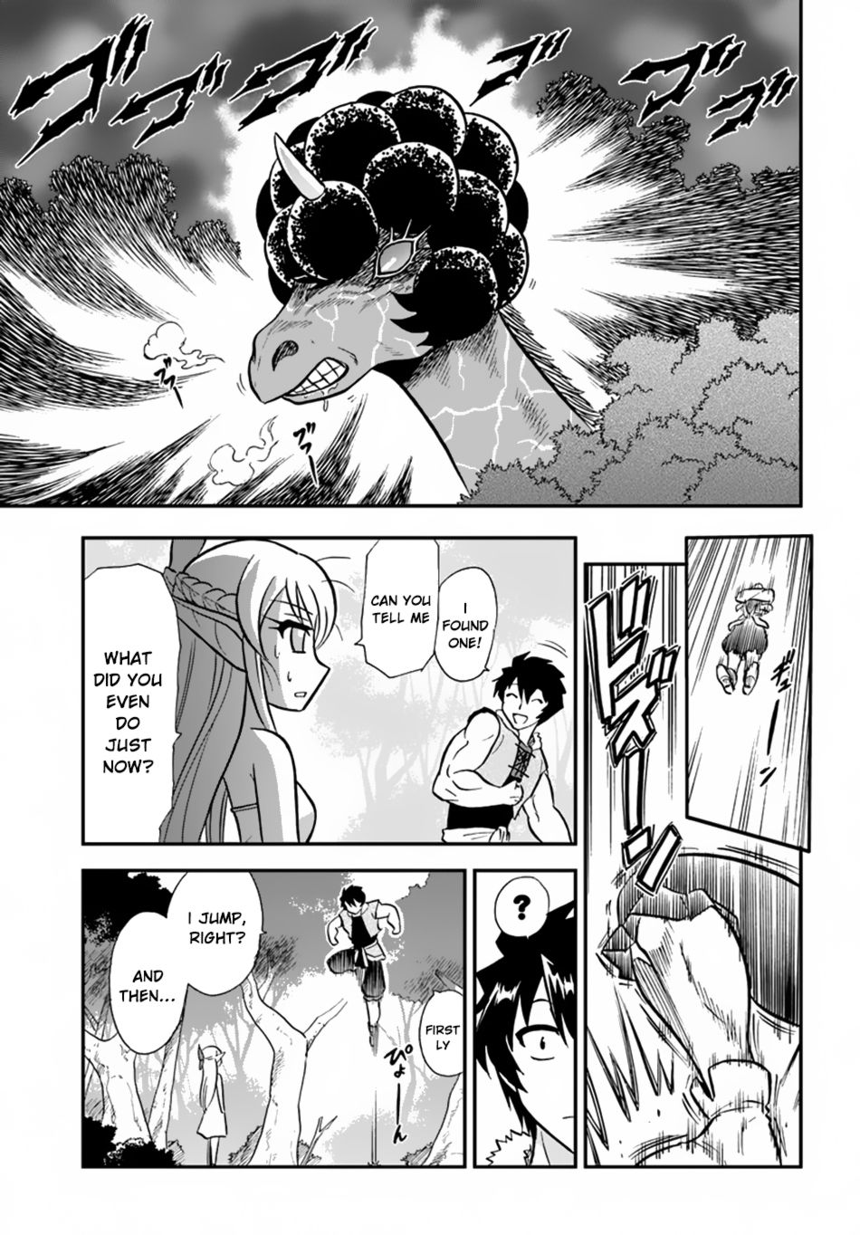 Mahou? Sonna Koto yori Kinniku da! Chapter 4 page 14 - Chapter 4