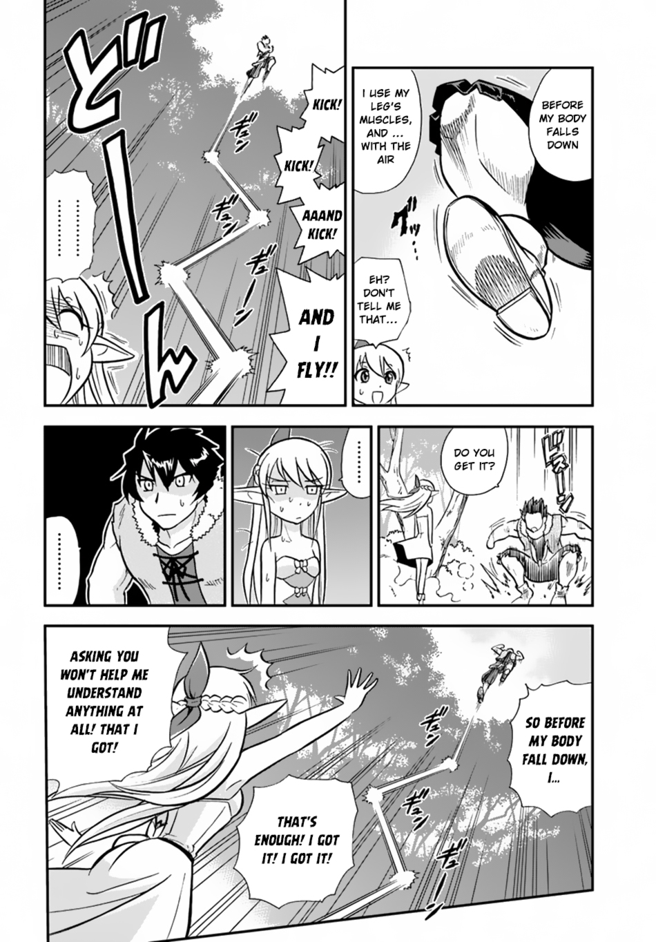 Mahou? Sonna Koto yori Kinniku da! Chapter 4 page 15 - Chapter 4