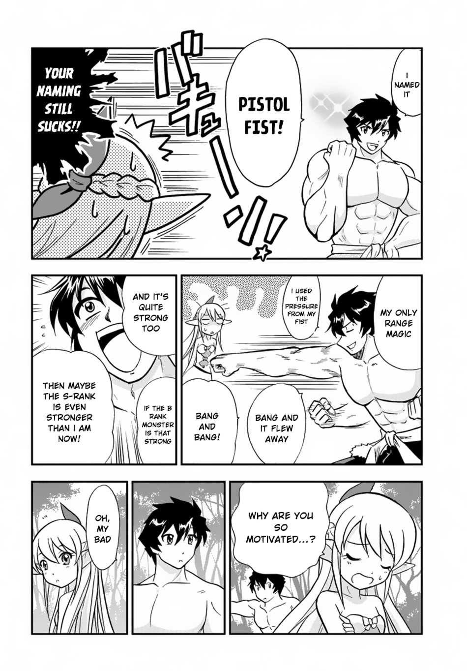 Mahou? Sonna Koto yori Kinniku da! Chapter 4 page 31 - Chapter 4