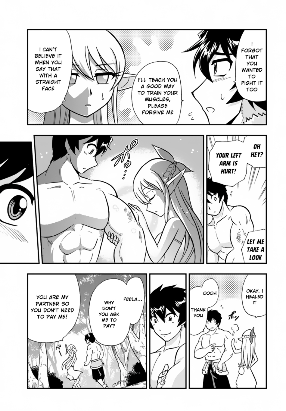 Mahou? Sonna Koto yori Kinniku da! Chapter 4 page 32 - Chapter 4