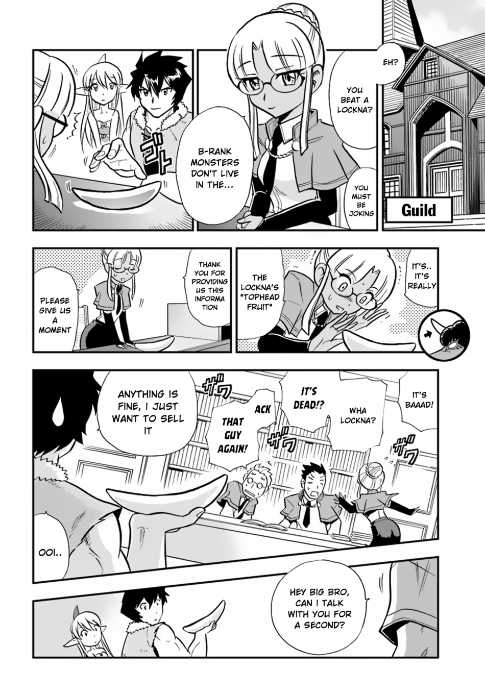 Mahou? Sonna Koto yori Kinniku da! Chapter 4 page 33 - Chapter 4