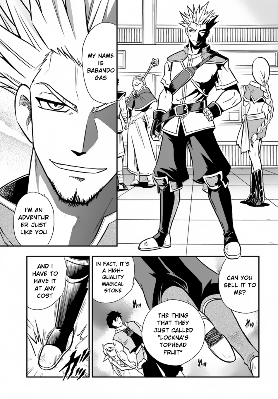 Mahou? Sonna Koto yori Kinniku da! Chapter 4 page 34 - Chapter 4