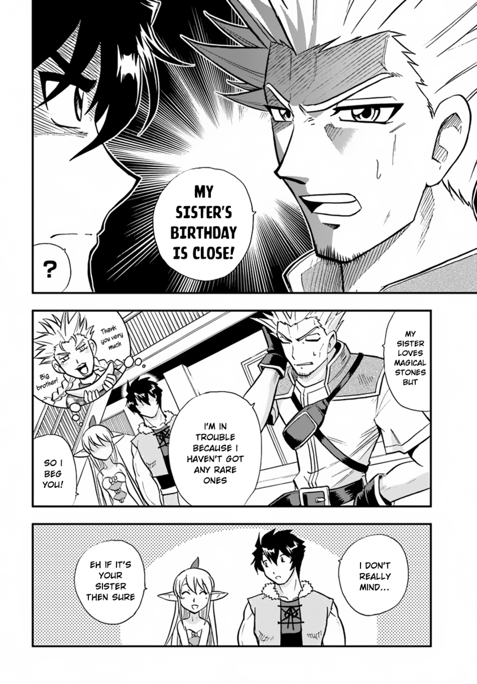Mahou? Sonna Koto yori Kinniku da! Chapter 4 page 35 - Chapter 4