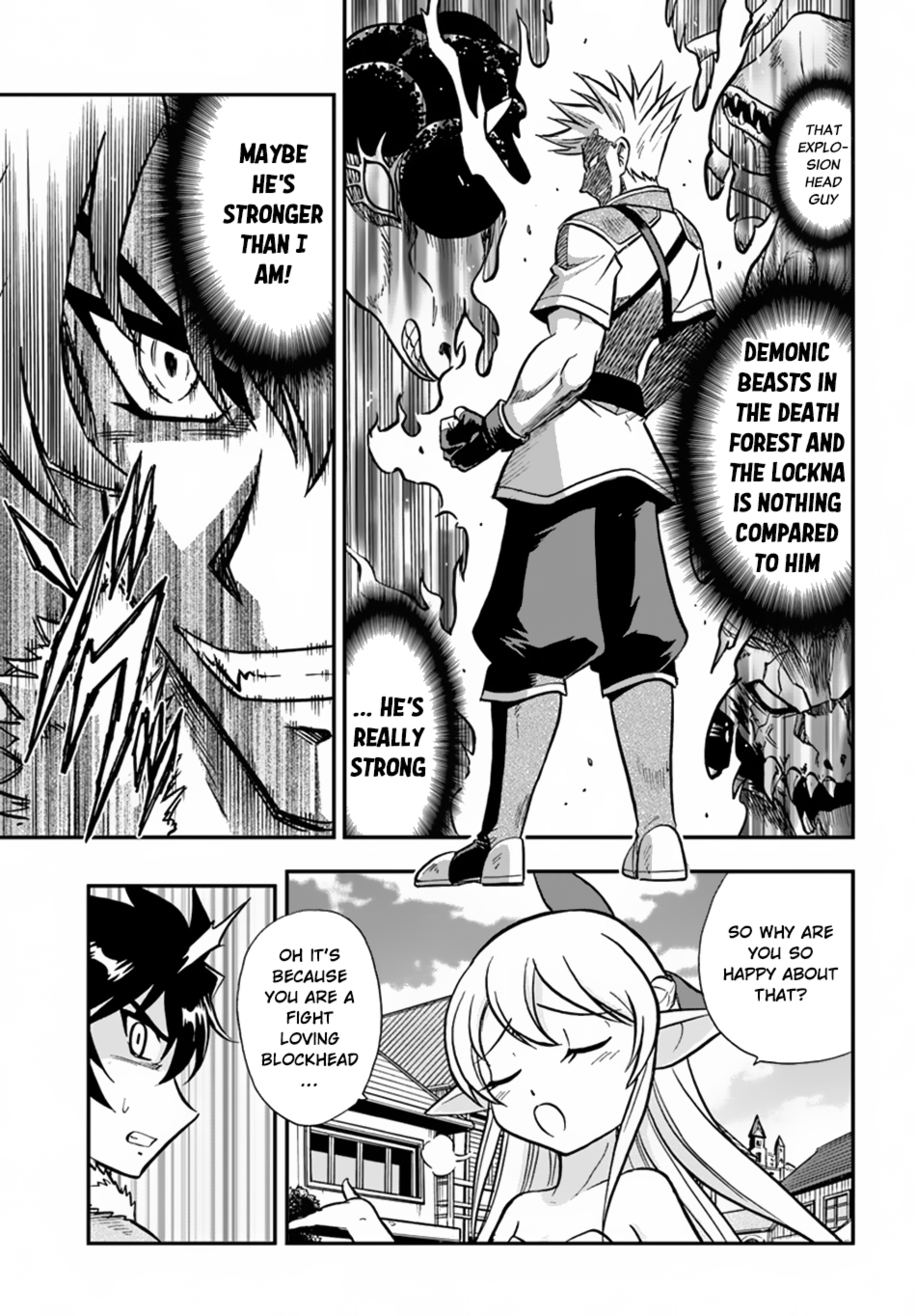 Mahou? Sonna Koto yori Kinniku da! Chapter 4 page 38 - Chapter 4