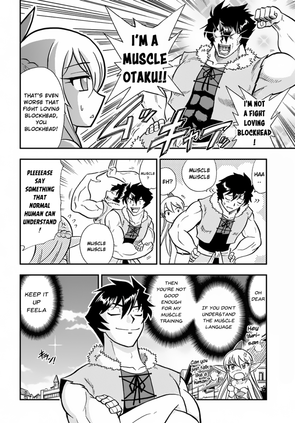 Mahou? Sonna Koto yori Kinniku da! Chapter 4 page 39 - Chapter 4