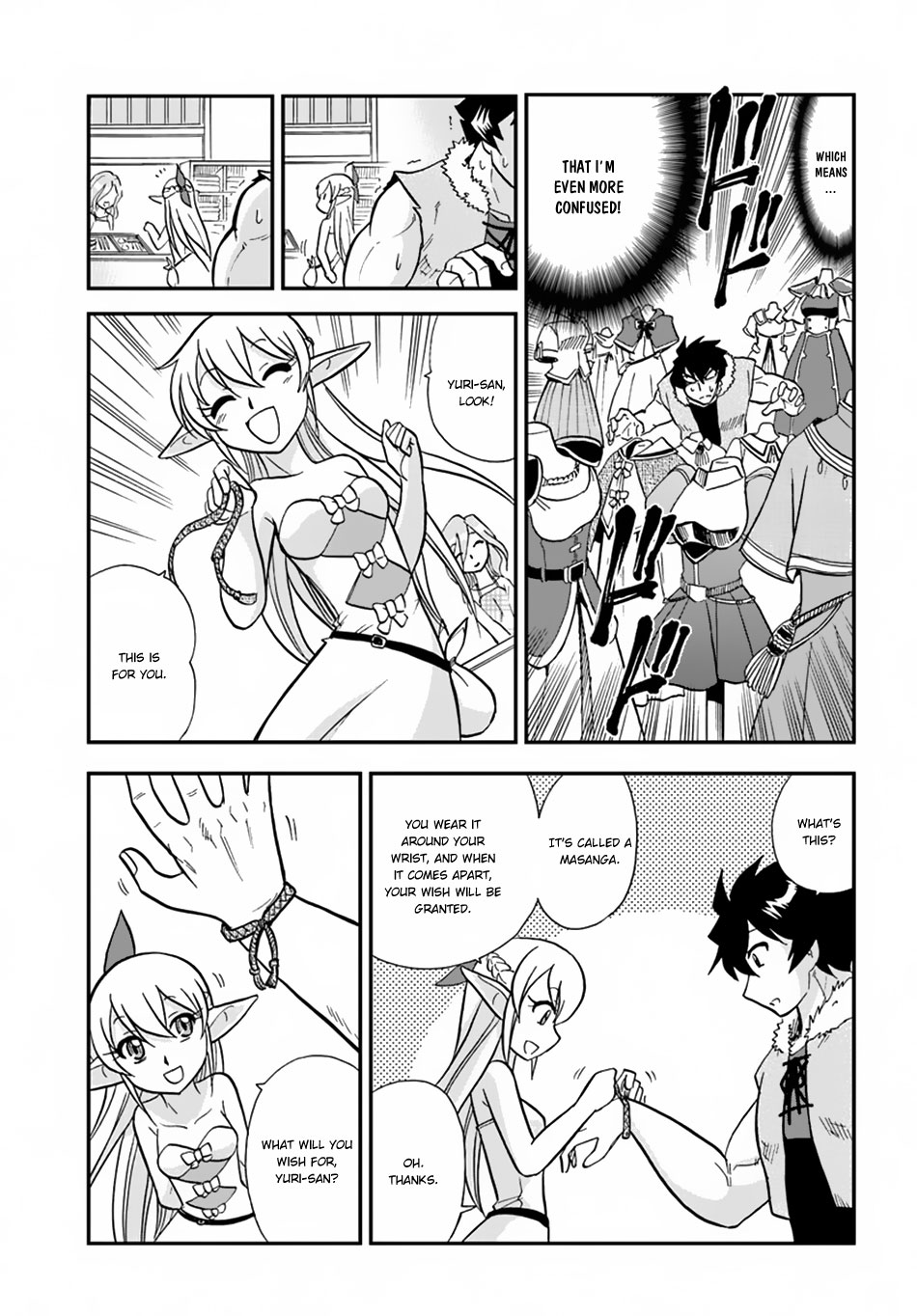Mahou? Sonna Koto yori Kinniku da! Chapter 5 page 10 - Chapter 5
