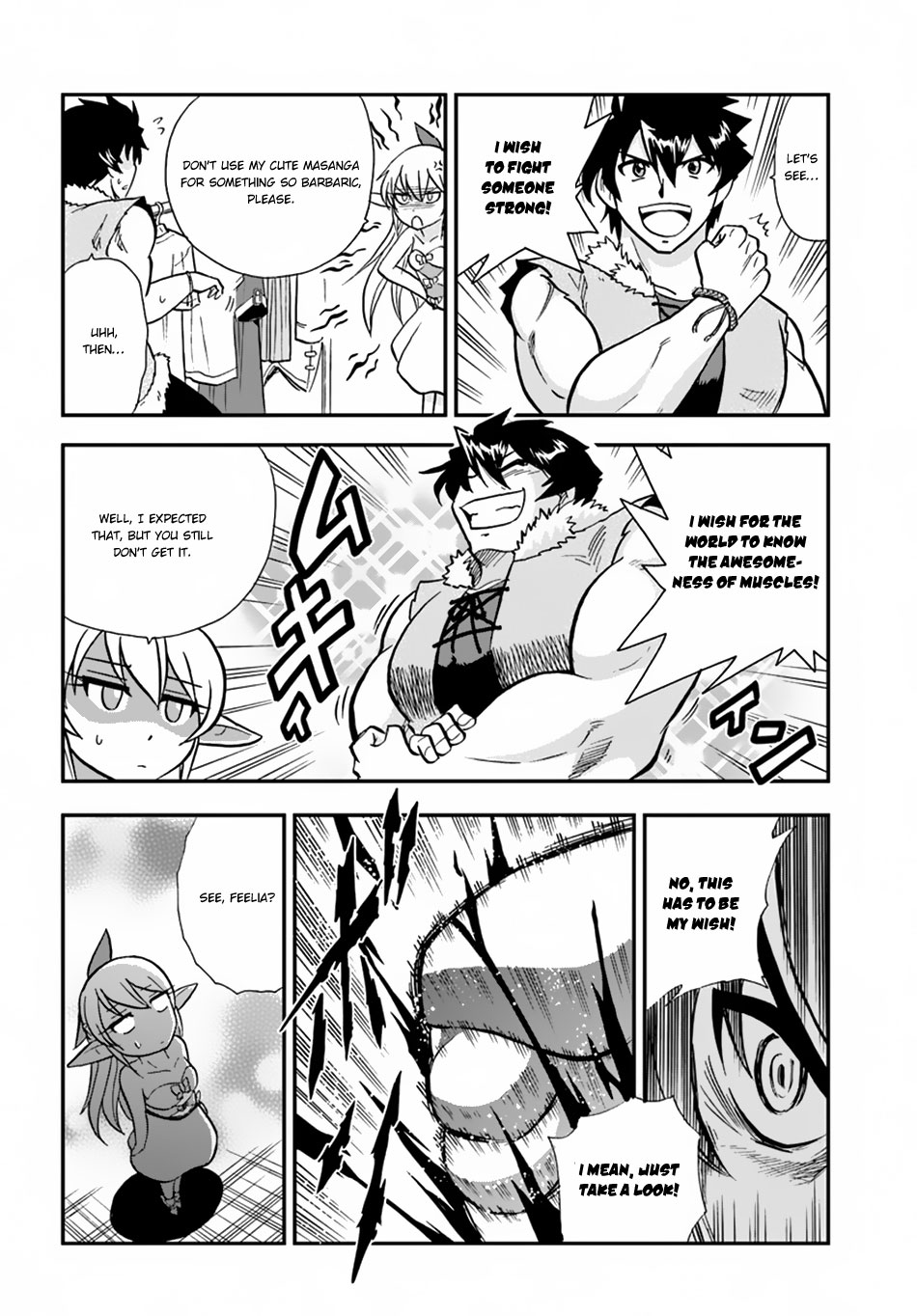 Mahou? Sonna Koto yori Kinniku da! Chapter 5 page 11 - Chapter 5
