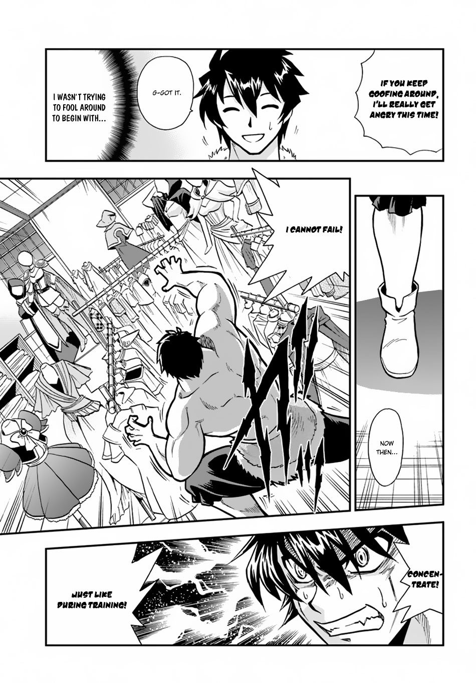 Mahou? Sonna Koto yori Kinniku da! Chapter 5 page 14 - Chapter 5