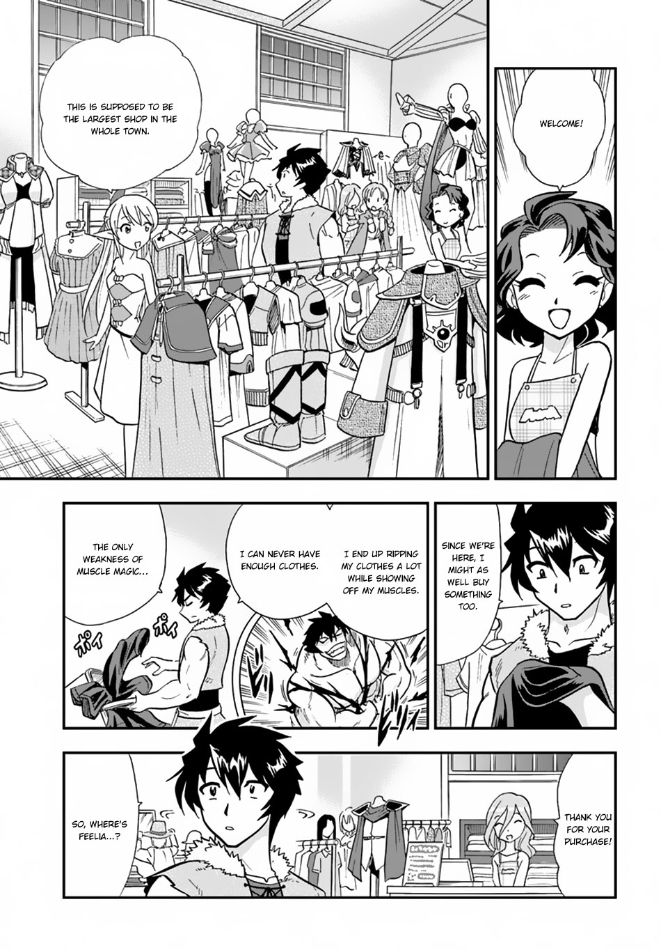 Mahou? Sonna Koto yori Kinniku da! Chapter 5 page 6 - Chapter 5