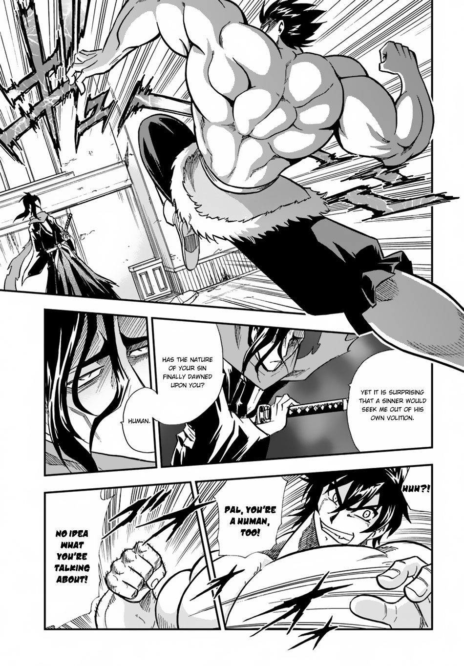 Mahou? Sonna Koto yori Kinniku da! Chapter 6 page 12 - Chapter 6: The Man Once Known As Great Reaper