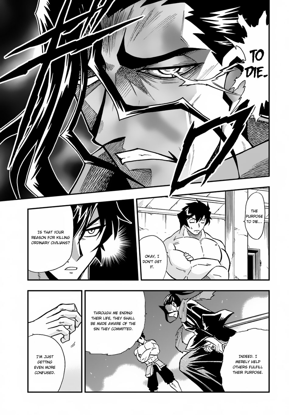 Mahou? Sonna Koto yori Kinniku da! Chapter 6 page 16 - Chapter 6: The Man Once Known As Great Reaper