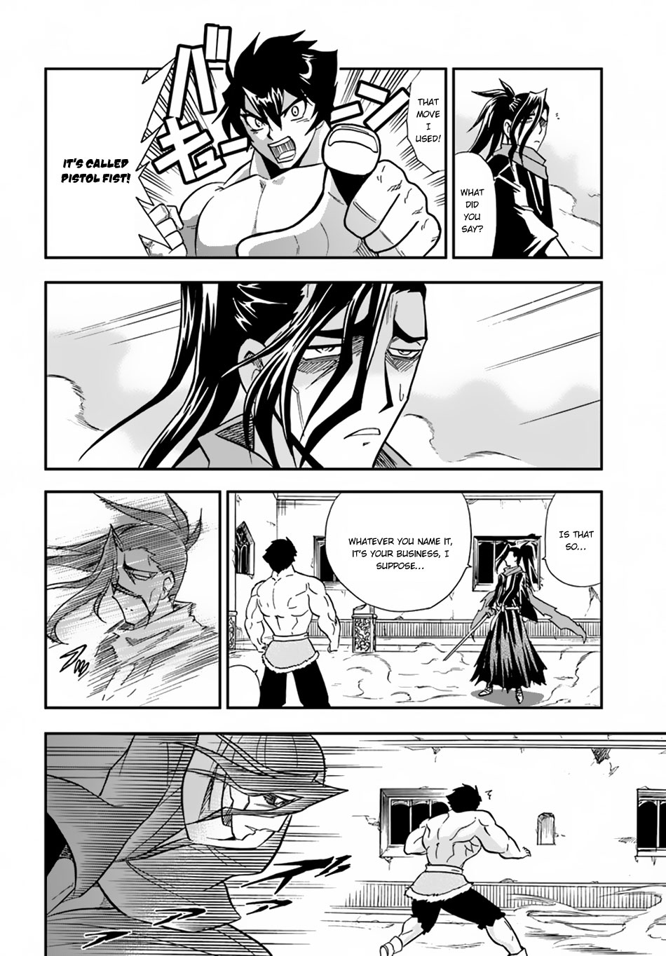 Mahou? Sonna Koto yori Kinniku da! Chapter 6 page 21 - Chapter 6: The Man Once Known As Great Reaper