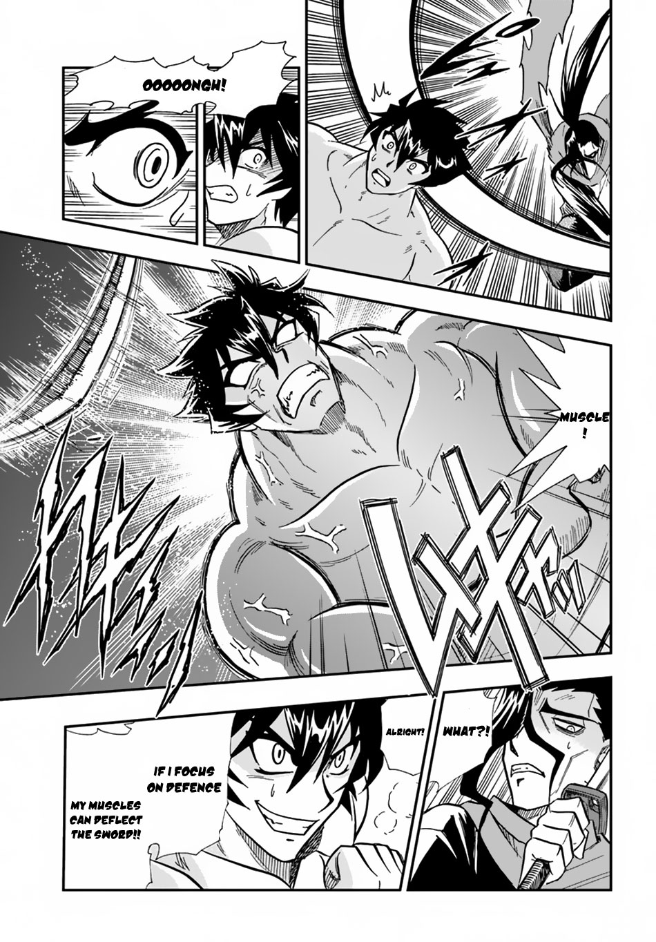 Mahou? Sonna Koto yori Kinniku da! Chapter 6 page 22 - Chapter 6: The Man Once Known As Great Reaper