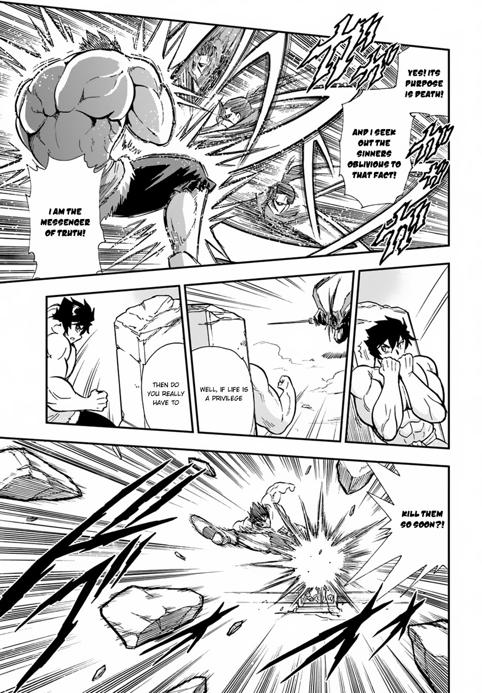 Mahou? Sonna Koto yori Kinniku da! Chapter 6 page 26 - Chapter 6: The Man Once Known As Great Reaper