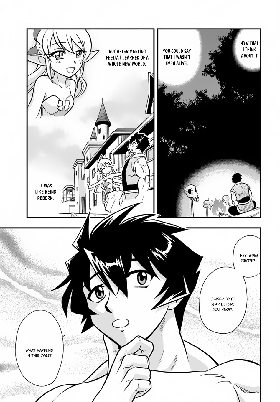 Mahou? Sonna Koto yori Kinniku da! Chapter 6 page 28 - Chapter 6: The Man Once Known As Great Reaper