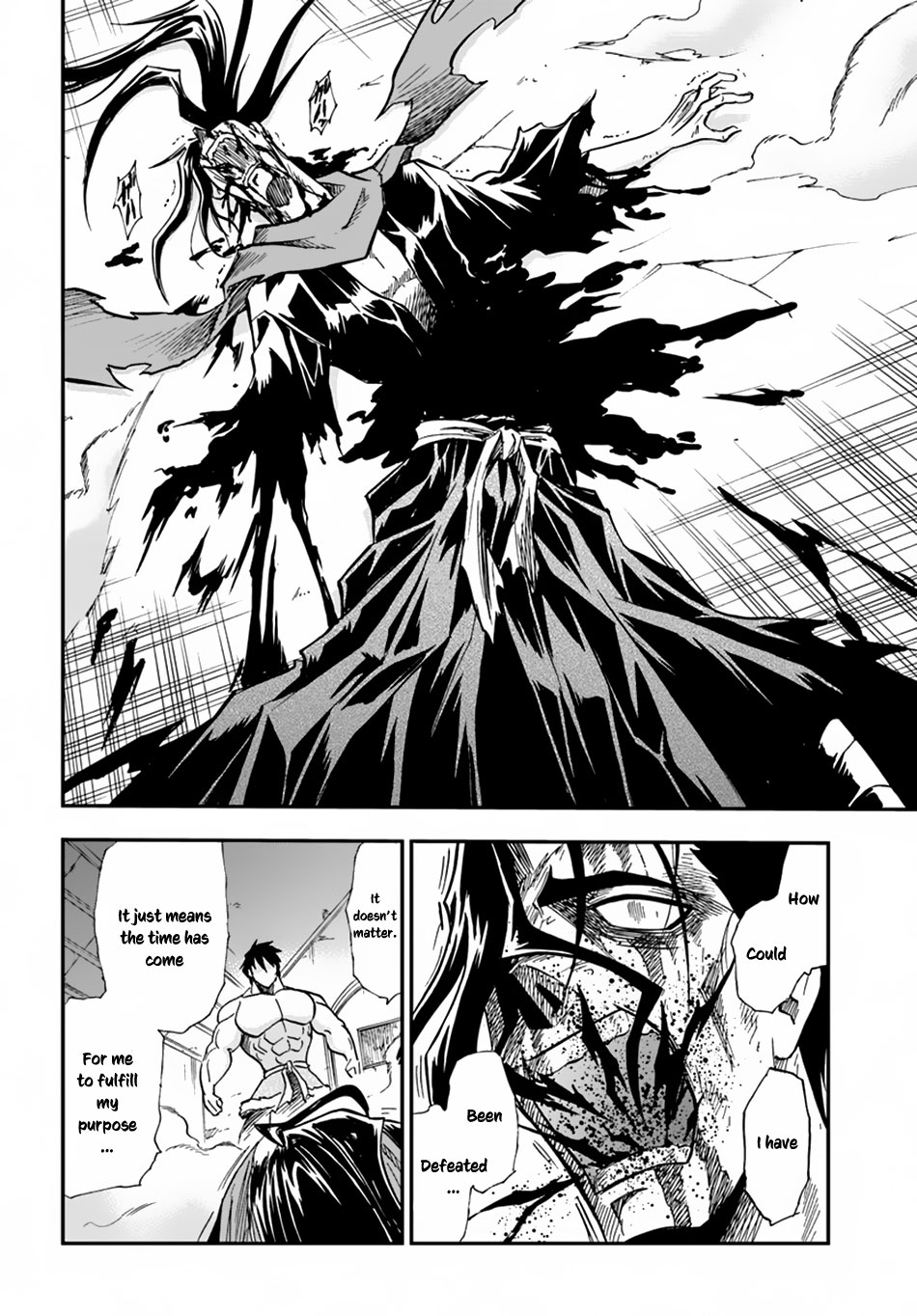 Mahou? Sonna Koto yori Kinniku da! Chapter 6 page 35 - Chapter 6: The Man Once Known As Great Reaper