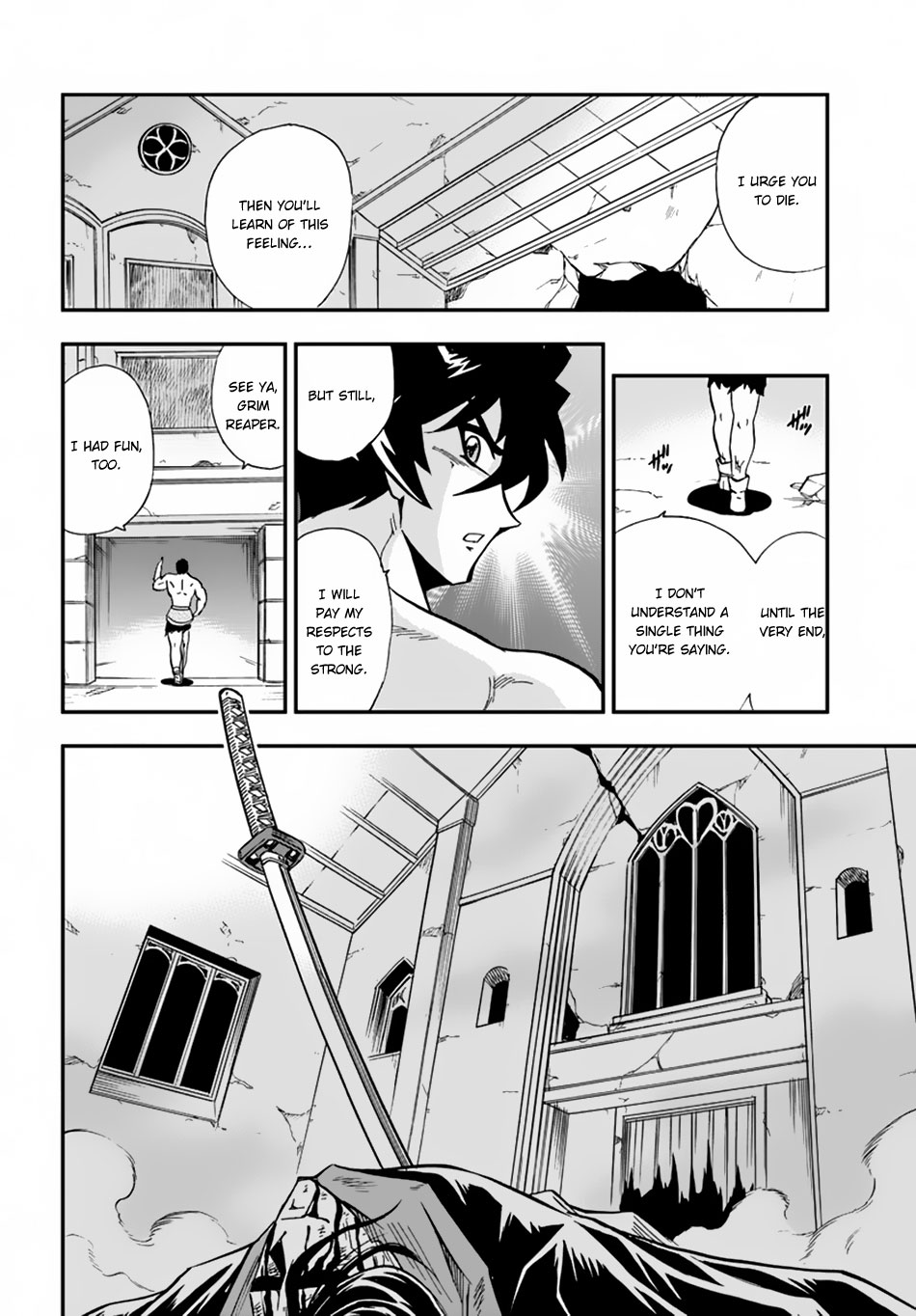 Mahou? Sonna Koto yori Kinniku da! Chapter 6 page 37 - Chapter 6: The Man Once Known As Great Reaper