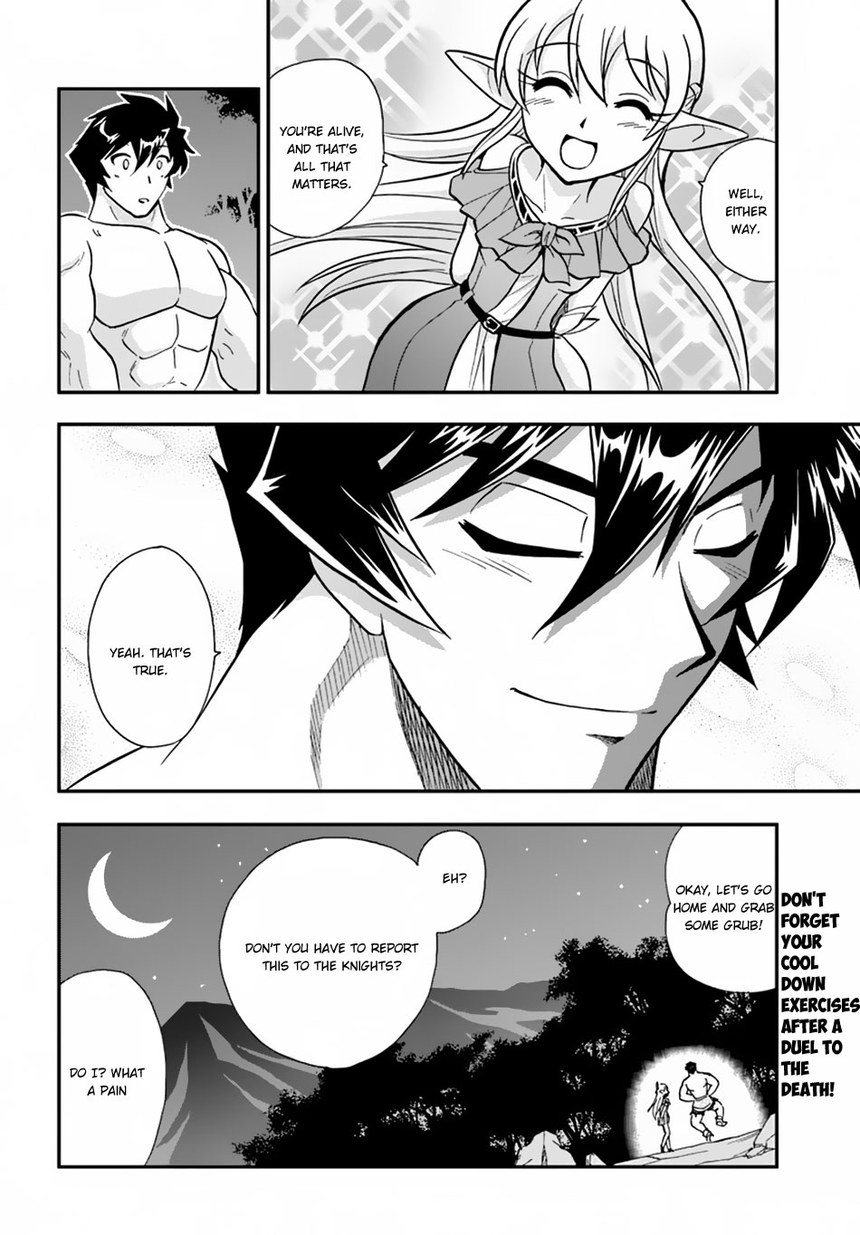 Mahou? Sonna Koto yori Kinniku da! Chapter 6 page 41 - Chapter 6: The Man Once Known As Great Reaper