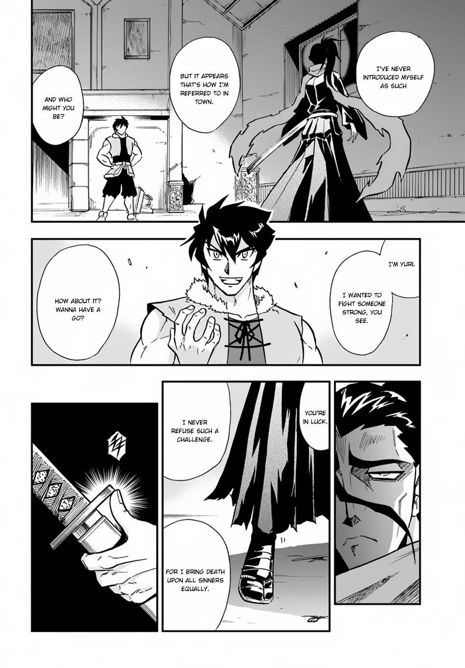 Mahou? Sonna Koto yori Kinniku da! Chapter 6 page 9 - Chapter 6: The Man Once Known As Great Reaper