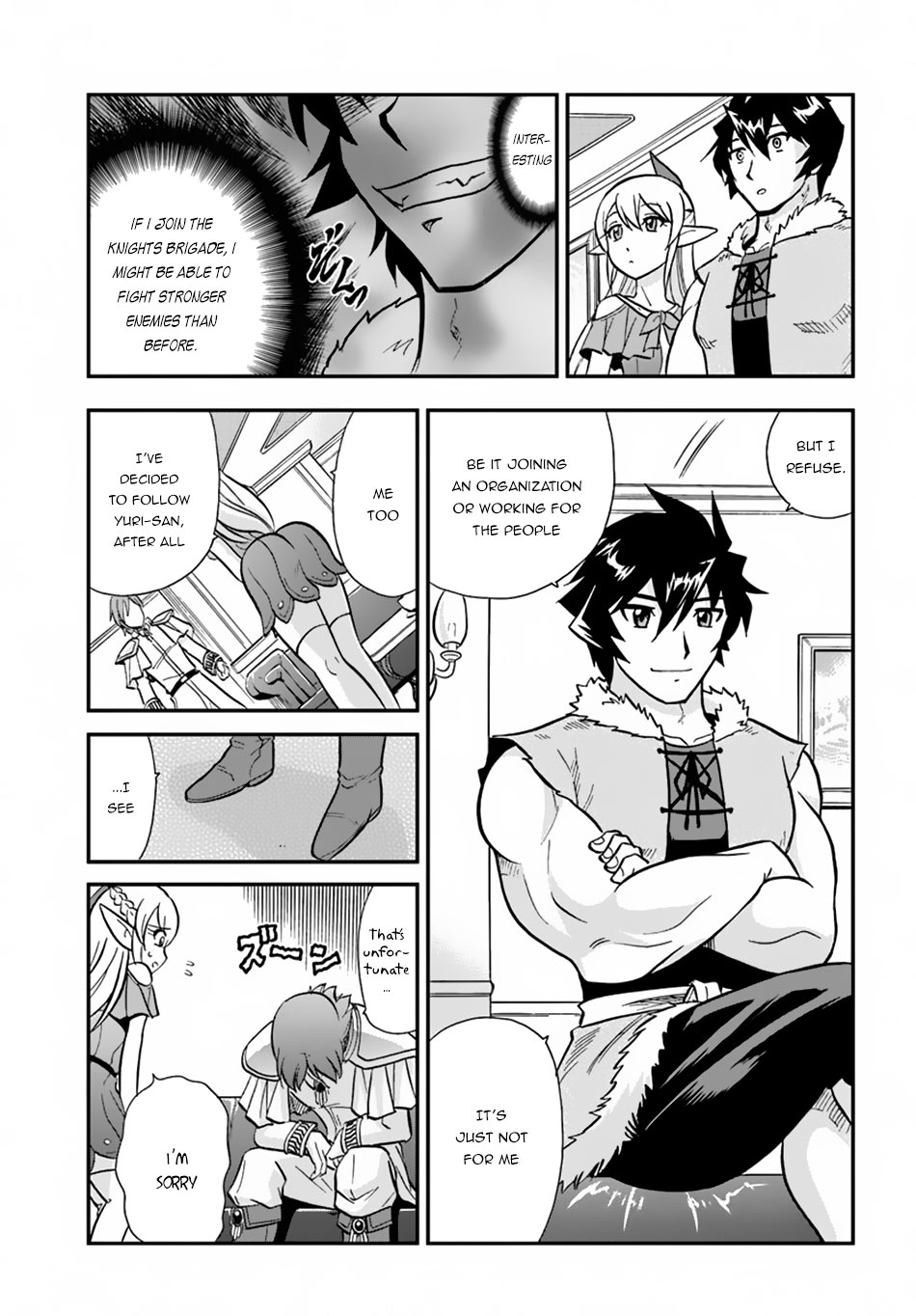 Mahou? Sonna Koto yori Kinniku da! Chapter 7 page 10 - Chapter 7