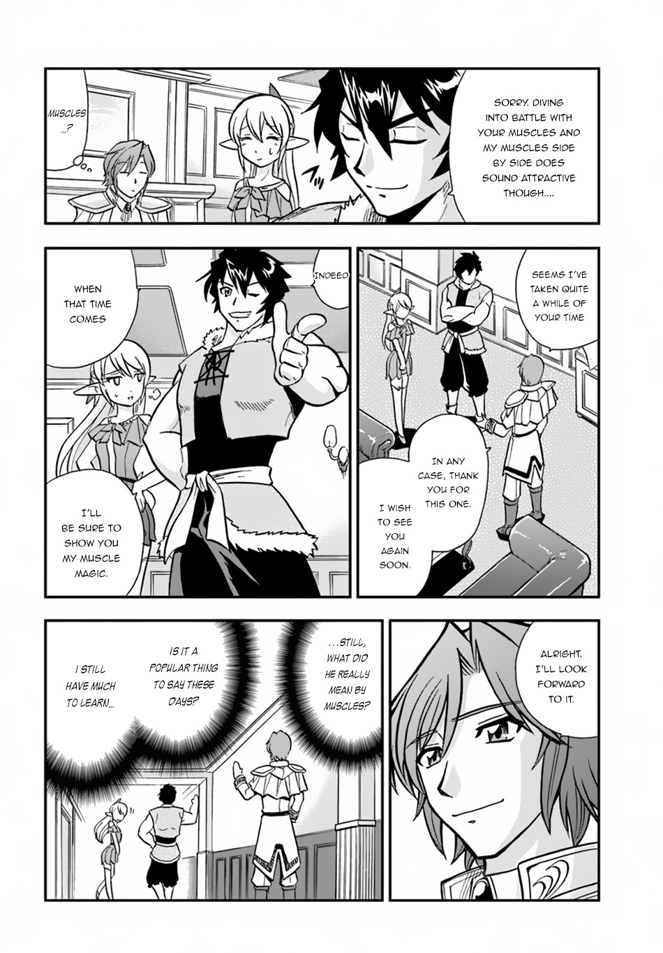 Mahou? Sonna Koto yori Kinniku da! Chapter 7 page 11 - Chapter 7