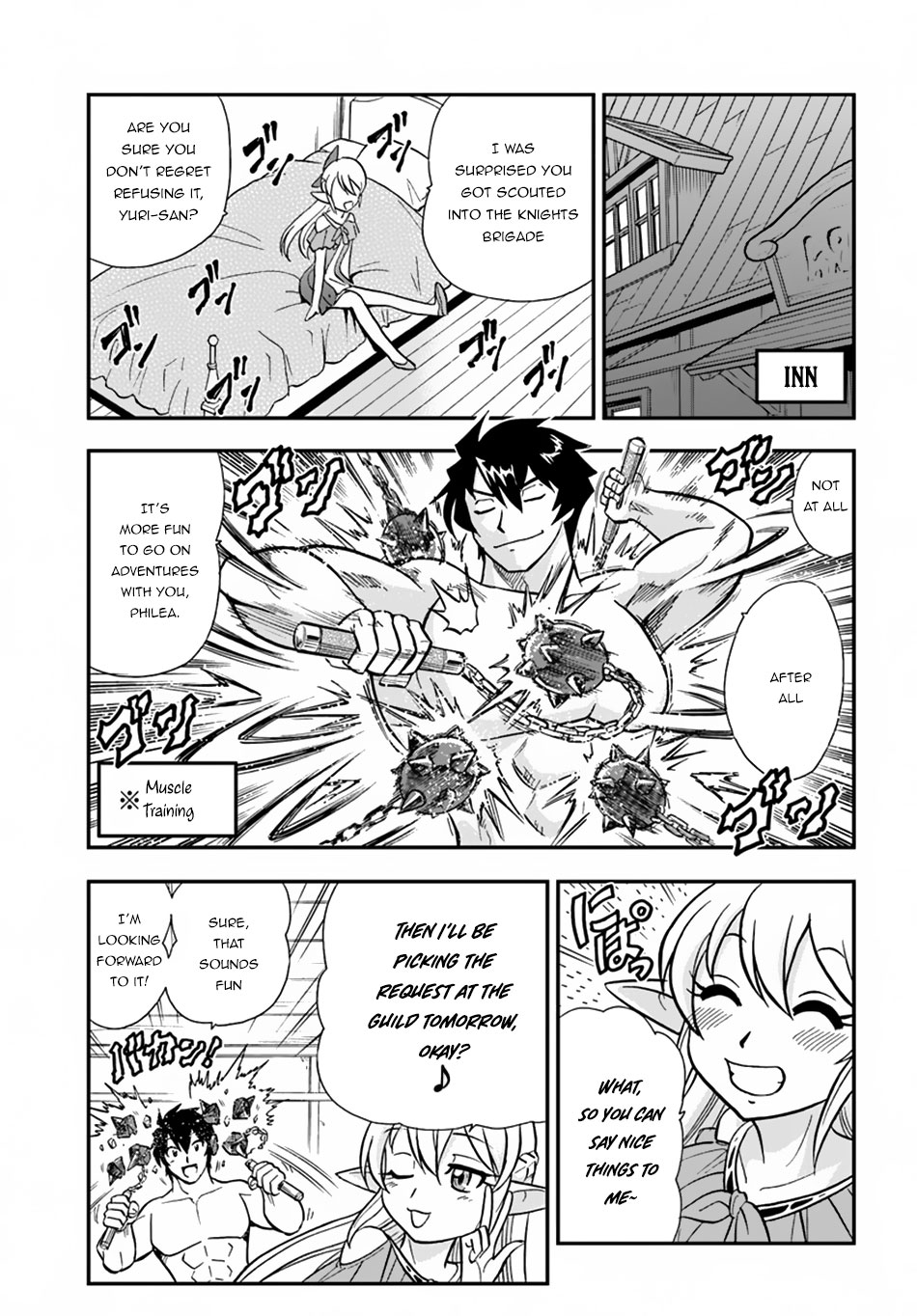 Mahou? Sonna Koto yori Kinniku da! Chapter 7 page 12 - Chapter 7