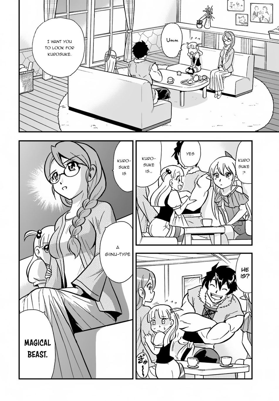 Mahou? Sonna Koto yori Kinniku da! Chapter 7 page 17 - Chapter 7