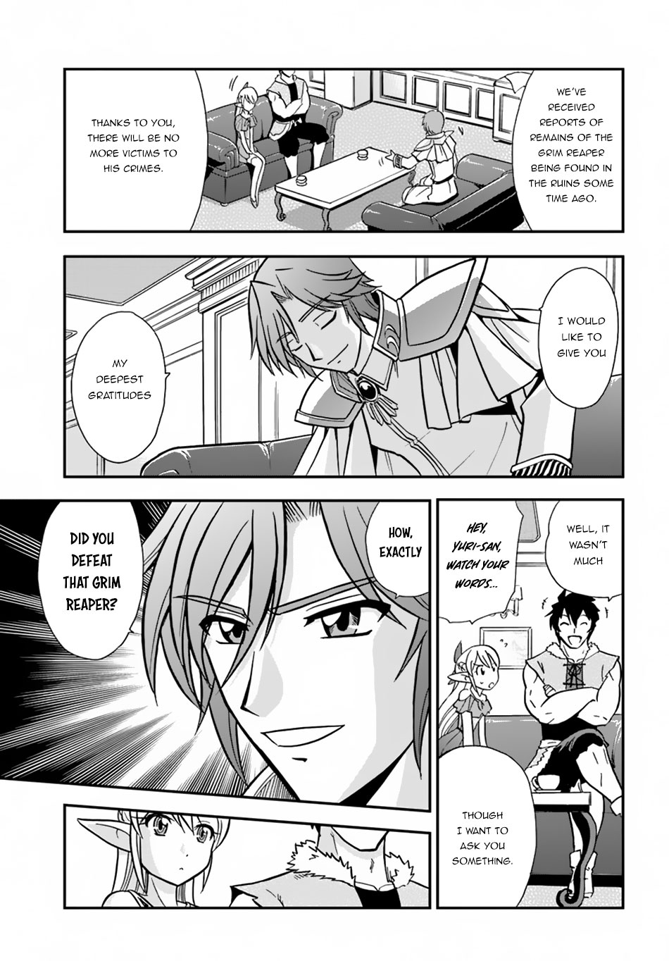 Mahou? Sonna Koto yori Kinniku da! Chapter 7 page 6 - Chapter 7