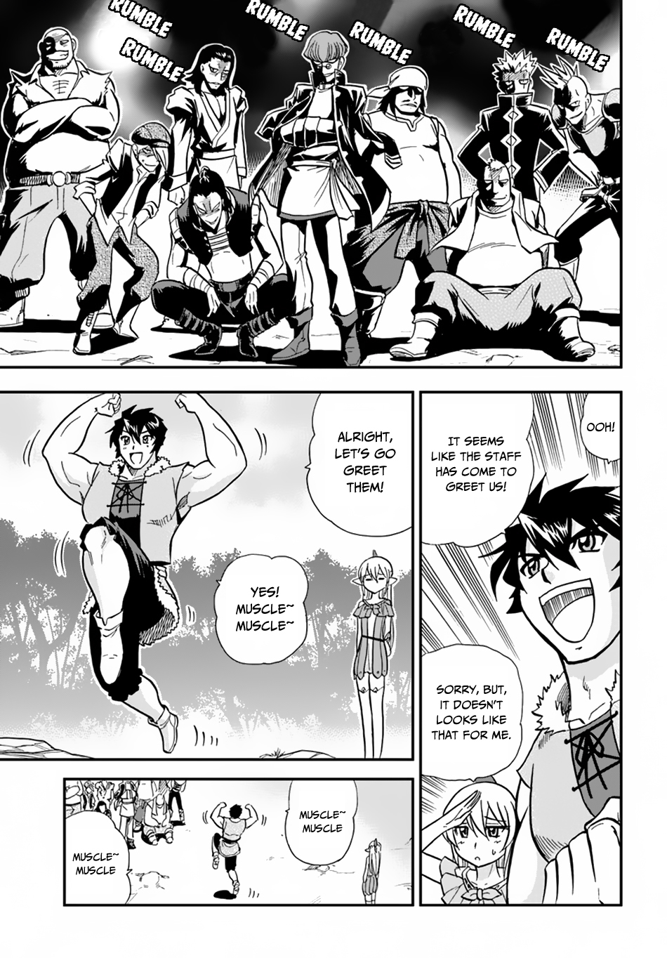 Mahou? Sonna Koto yori Kinniku da! Chapter 8 page 10 - Chapter 8: Invitation From Muscle Land