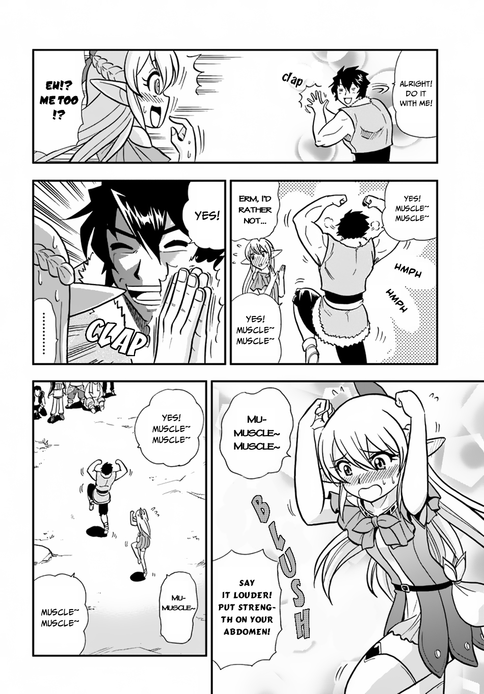 Mahou? Sonna Koto yori Kinniku da! Chapter 8 page 11 - Chapter 8: Invitation From Muscle Land