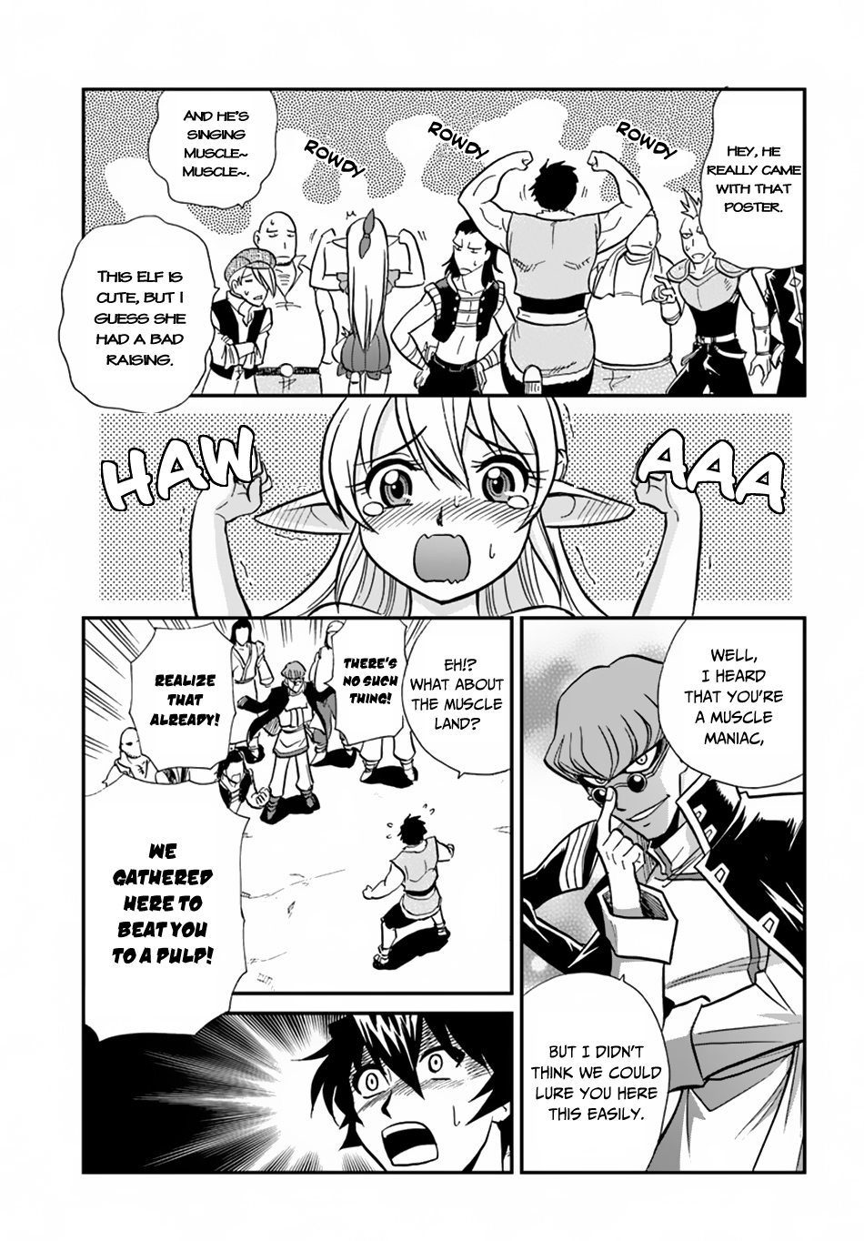 Mahou? Sonna Koto yori Kinniku da! Chapter 8 page 12 - Chapter 8: Invitation From Muscle Land