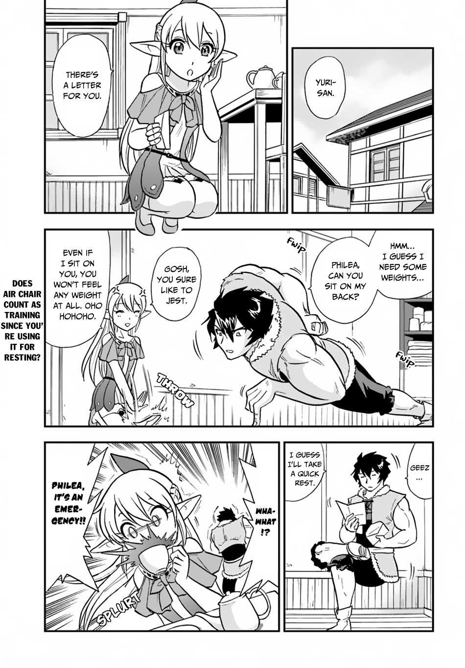 Mahou? Sonna Koto yori Kinniku da! Chapter 8 page 2 - Chapter 8: Invitation From Muscle Land