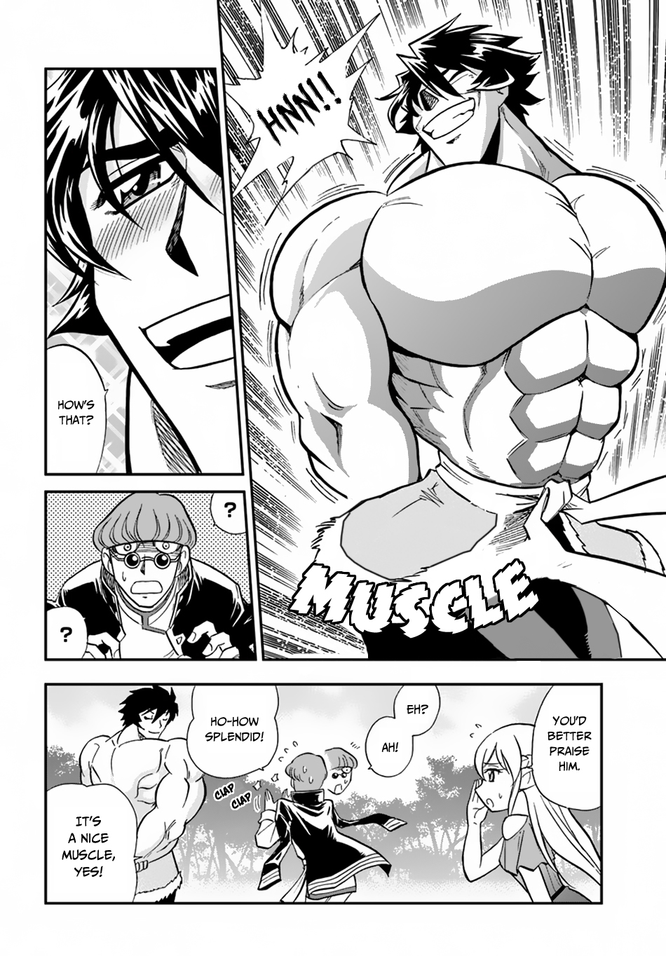 Mahou? Sonna Koto yori Kinniku da! Chapter 8 page 25 - Chapter 8: Invitation From Muscle Land