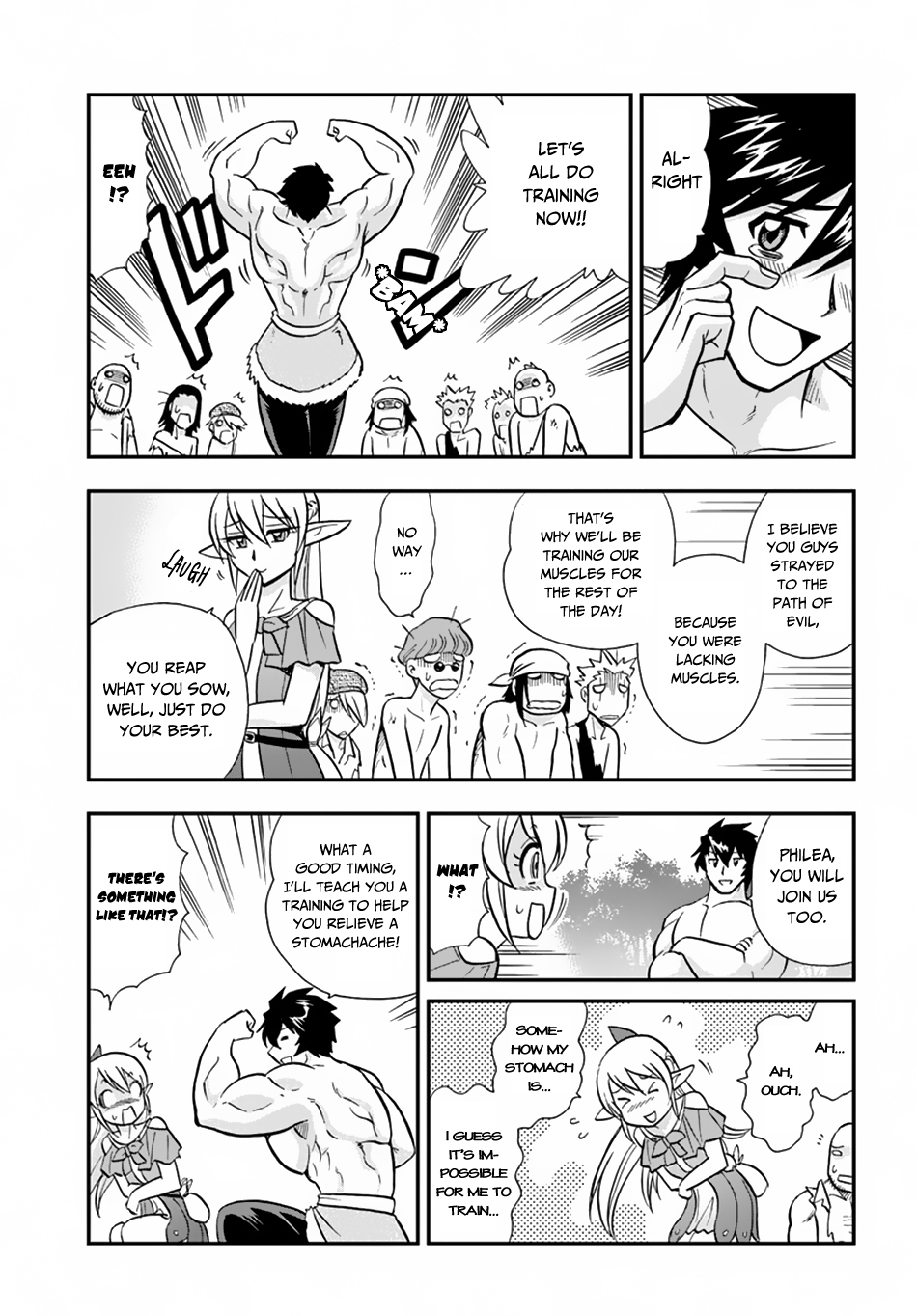 Mahou? Sonna Koto yori Kinniku da! Chapter 8 page 28 - Chapter 8: Invitation From Muscle Land