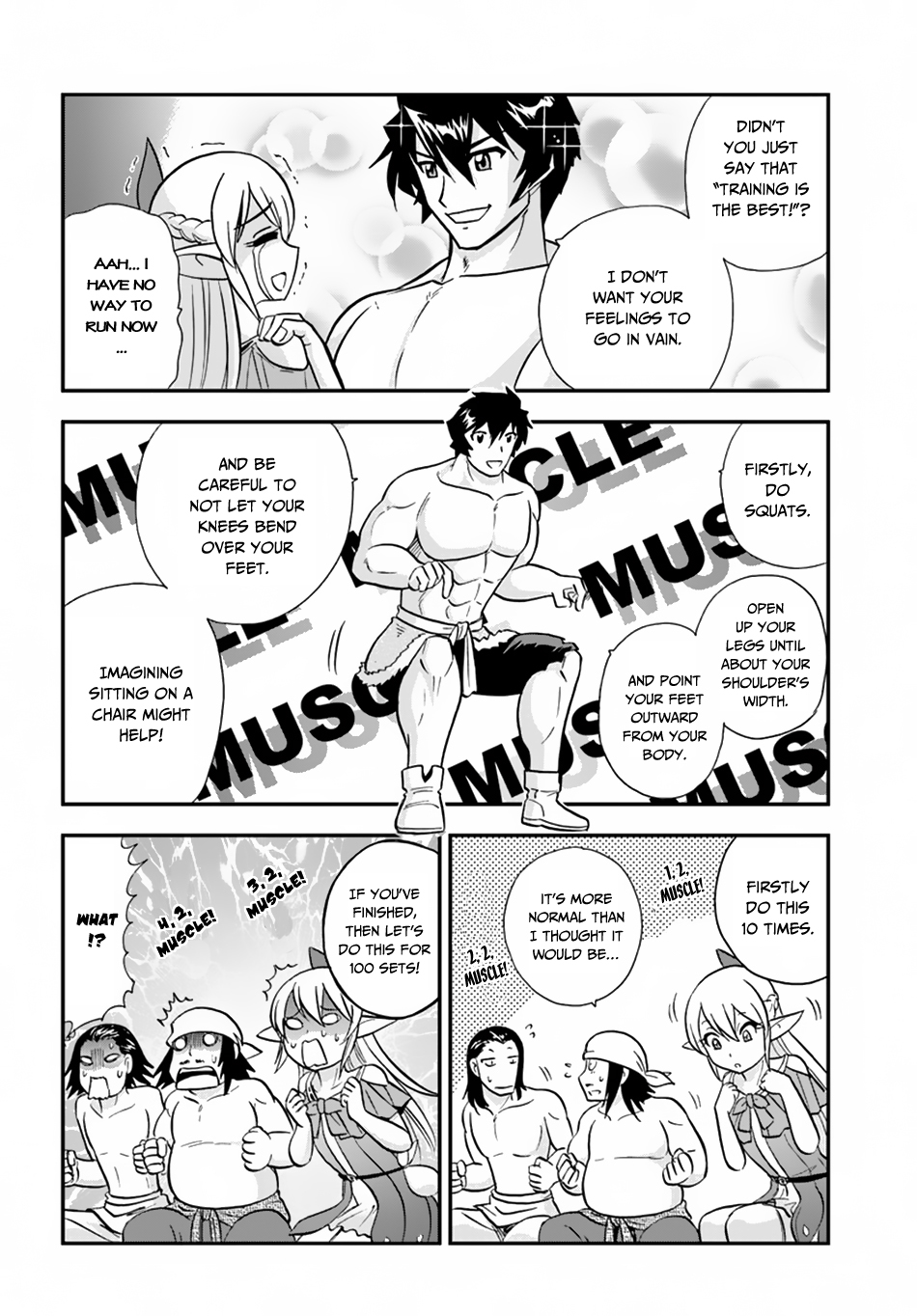 Mahou? Sonna Koto yori Kinniku da! Chapter 8 page 29 - Chapter 8: Invitation From Muscle Land