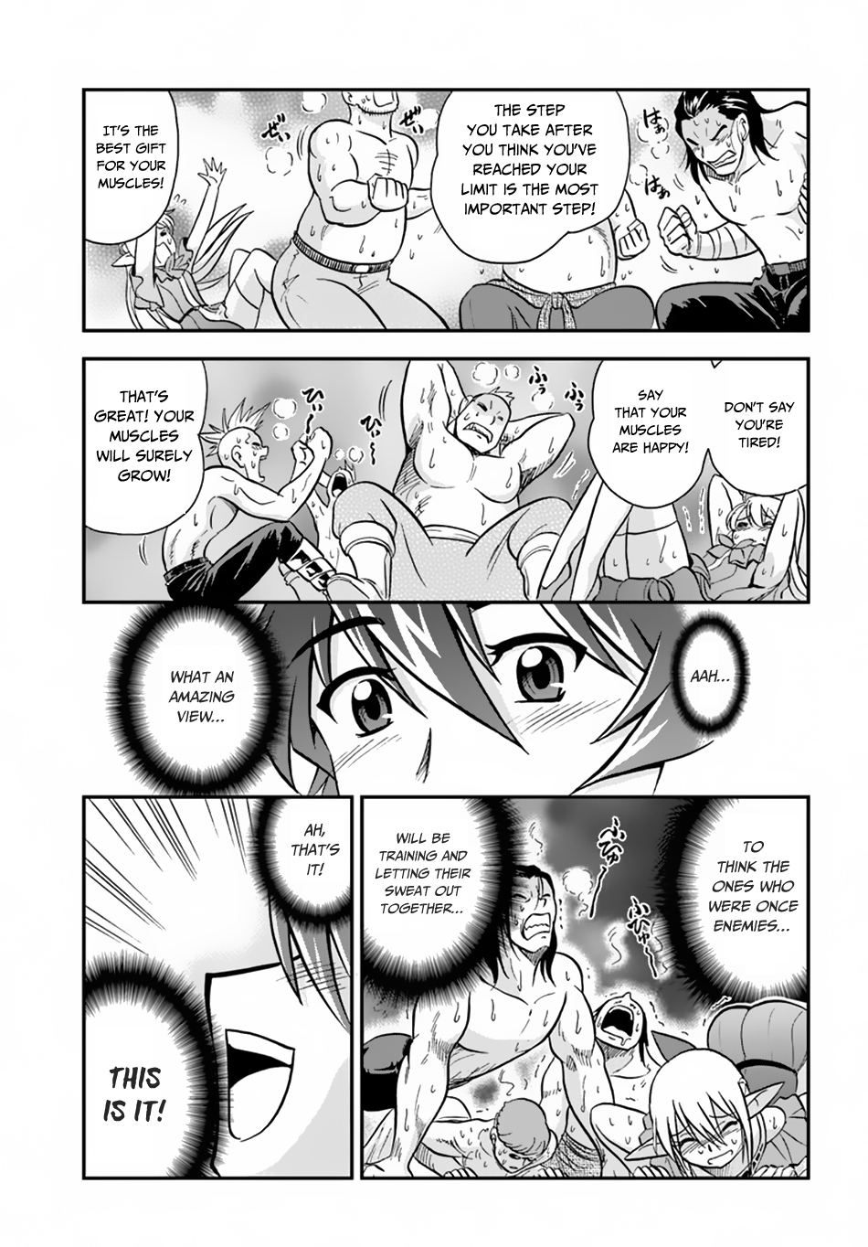 Mahou? Sonna Koto yori Kinniku da! Chapter 8 page 30 - Chapter 8: Invitation From Muscle Land
