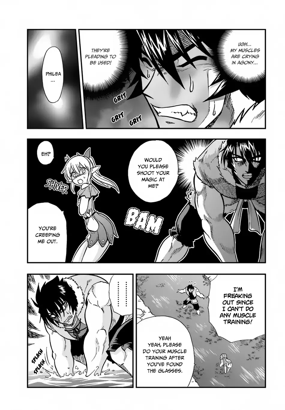 Mahou? Sonna Koto yori Kinniku da! Chapter 9 page 10 - Chapter 9