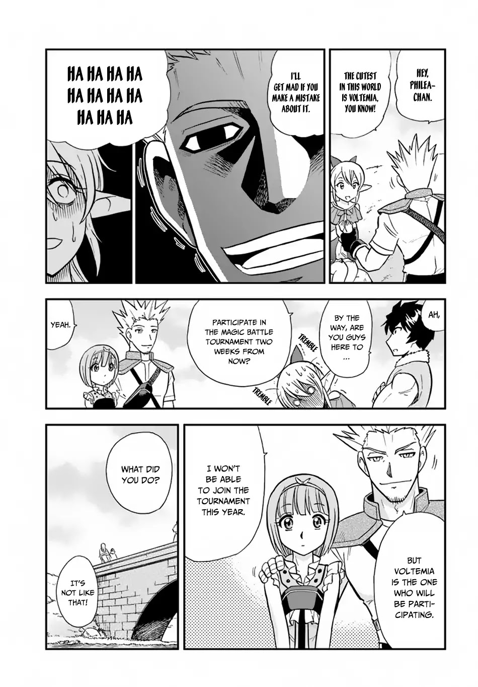 Mahou? Sonna Koto yori Kinniku da! Chapter 9 page 18 - Chapter 9