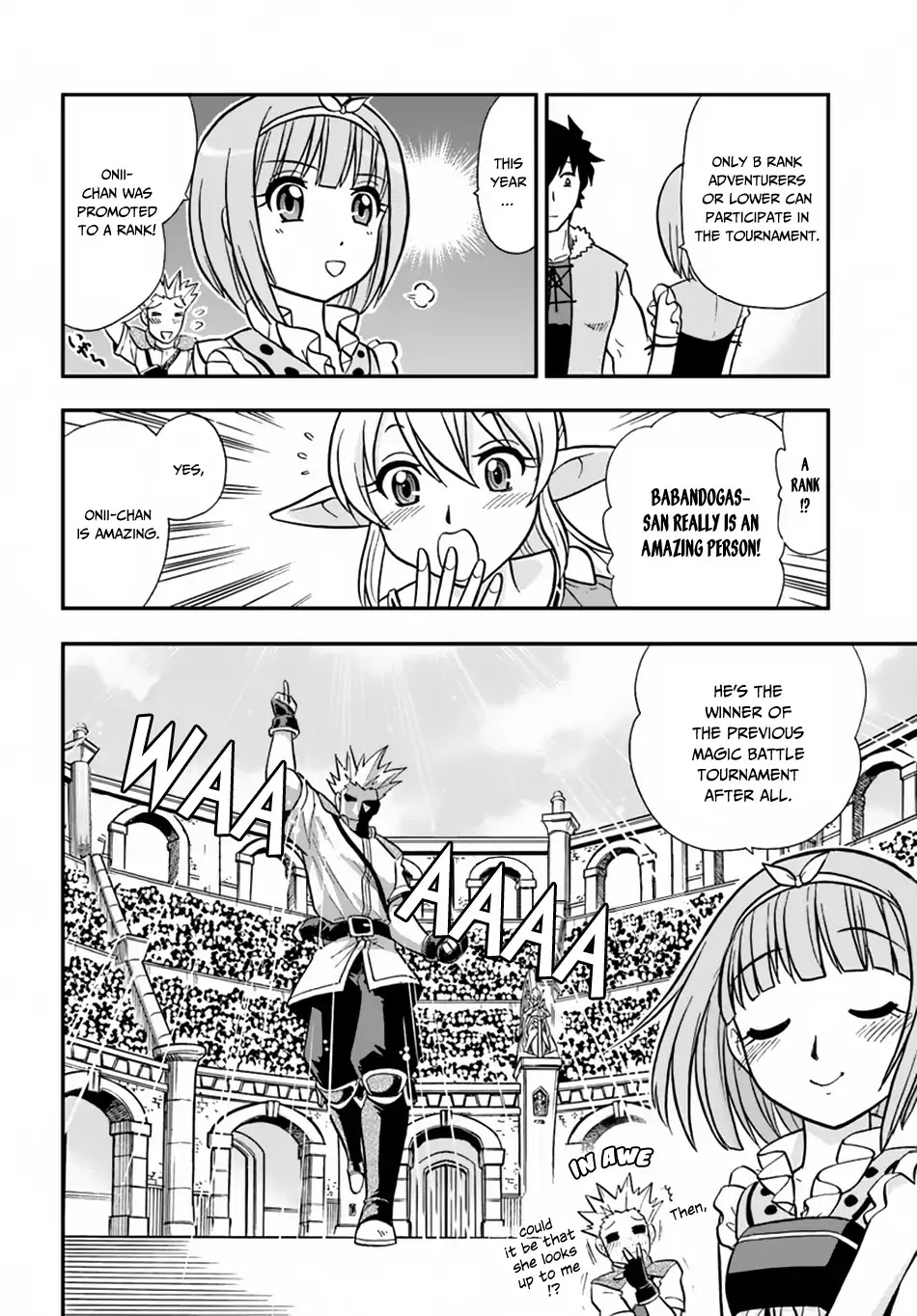 Mahou? Sonna Koto yori Kinniku da! Chapter 9 page 19 - Chapter 9