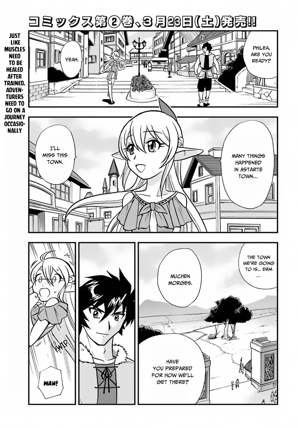 Mahou? Sonna Koto yori Kinniku da! Chapter 9 page 2 - Chapter 9